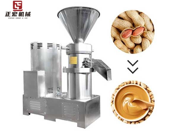 Peanut Butter GrinderThe grinding rollers of this machine are made of 304 stainless steel, which does not discolor white beans when grinding them. It is suitable for processing beans, peanuts, sesame seeds, and egg yolks, and is an essential product for producing specialty fillings.